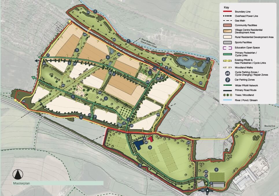 Bulbourne Cross Plan